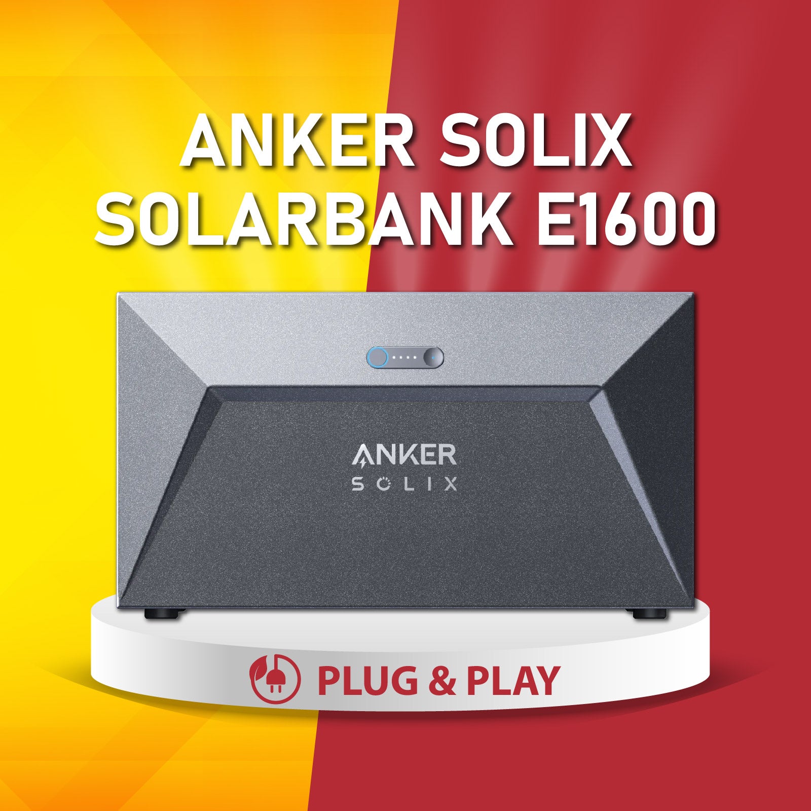 Anker SOLIX E1600 Speicher Photovoltaik Solarspeicher für Balkonkraftwerk